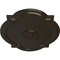 Ekena Millwork Waltz Ceiling Medallion (Fits Canopies up to 4 1/2"), 21 1/4"W x 17 3/8"H x 1"P, Stone Hearth CM21WASHF - alternate 5